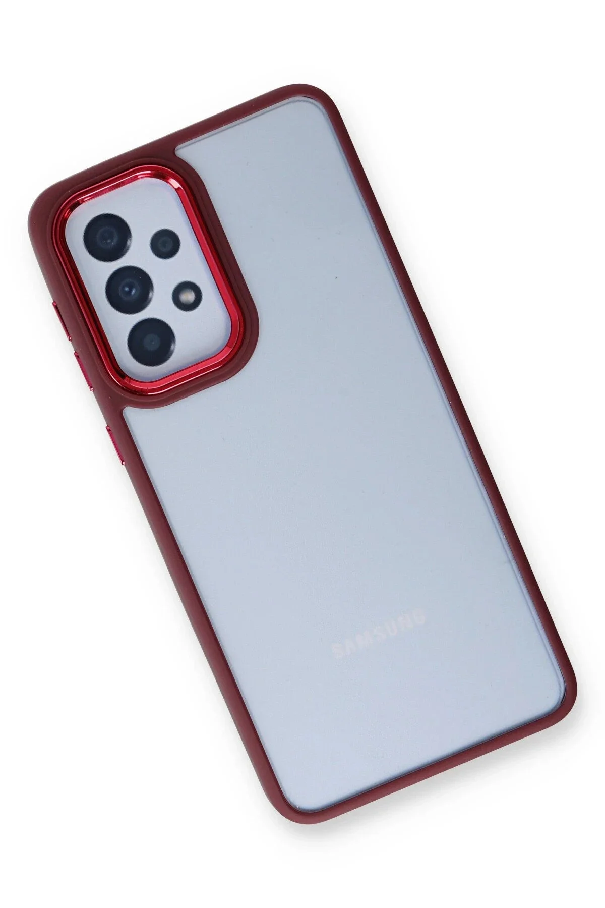 Newface Samsung Galaxy A53 5g Kılıf Dora Kapak - Kırmızı
