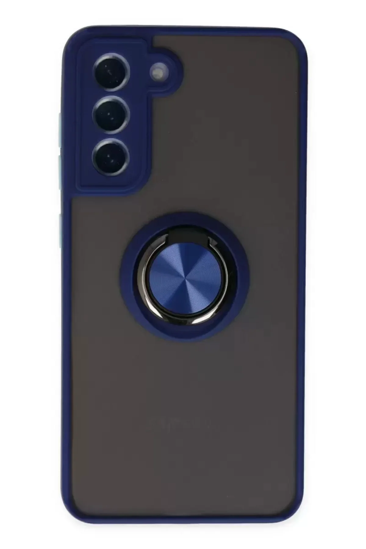 Newface Samsung Galaxy S21 Fe Kılıf Montreal Yüzüklü Silikon Kapa