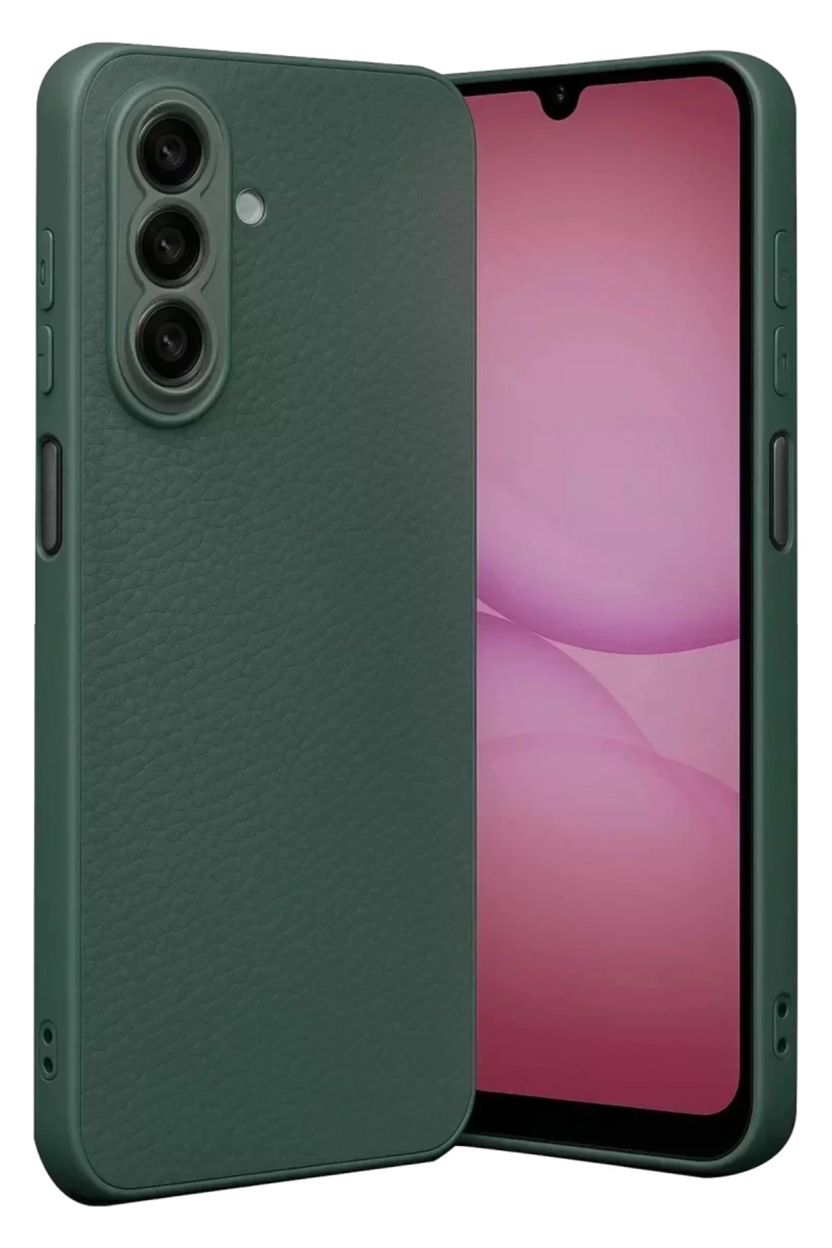 Newface Samsung Galaxy A57 5g Thermax Silikon Kılıf - Koyu Yeşil
