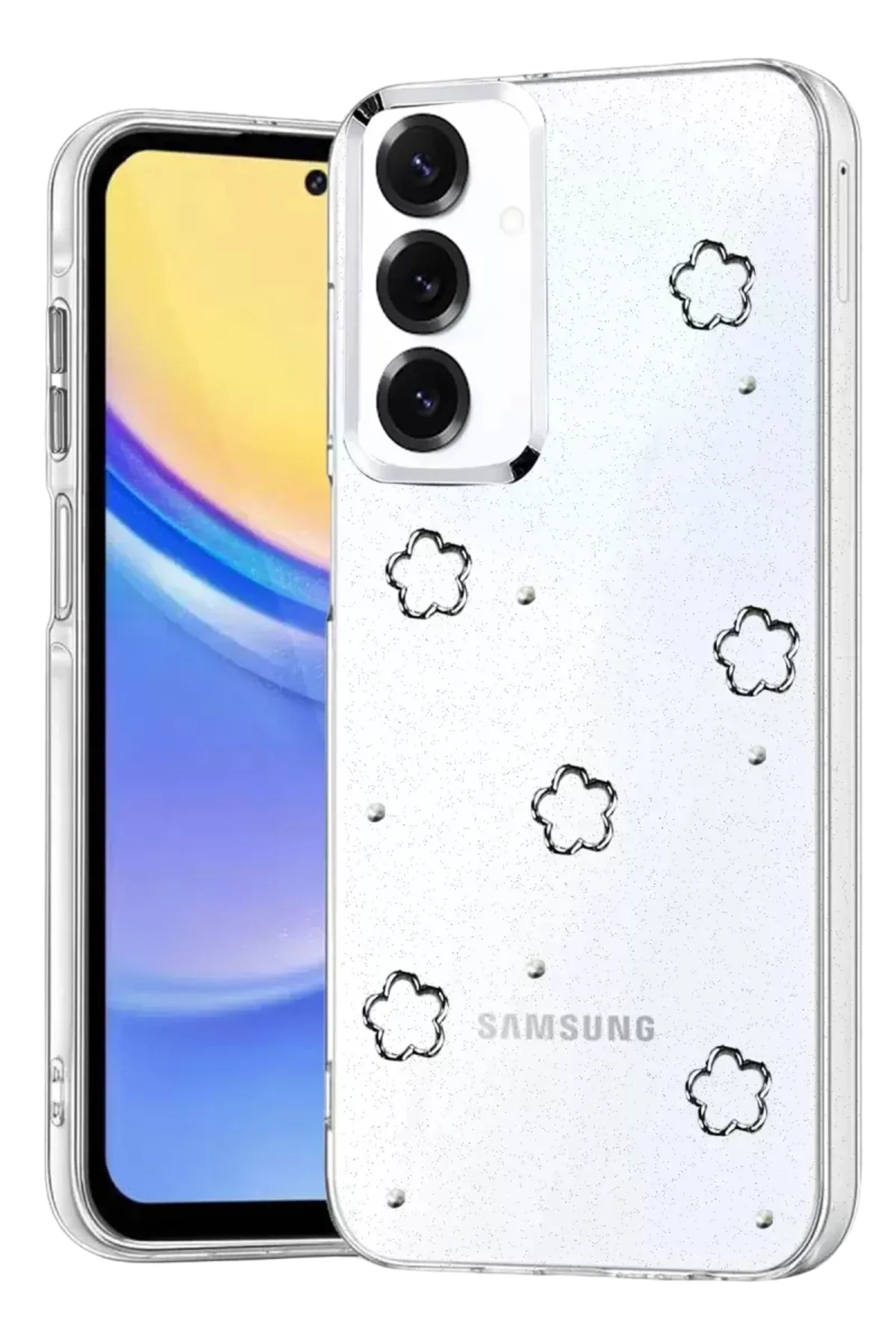 Newface Samsung Galaxy A14 4g Fiyonk Desenli Kapak - Desen 2