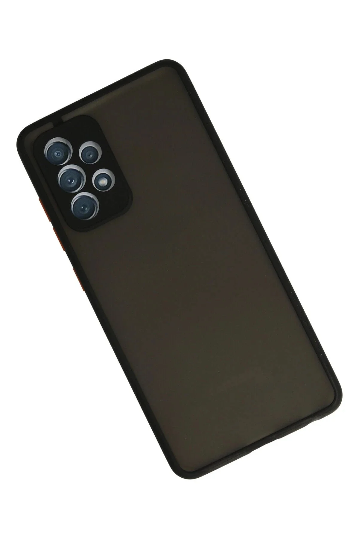 Newface Samsung Galaxy A72 Kılıf Montreal Silikon Kapak - Siyah