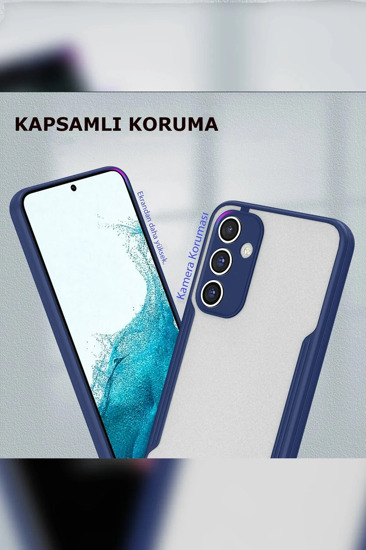 Newface Samsung Galaxy A24 4g Kılıf Platin Silikon - Yeşil