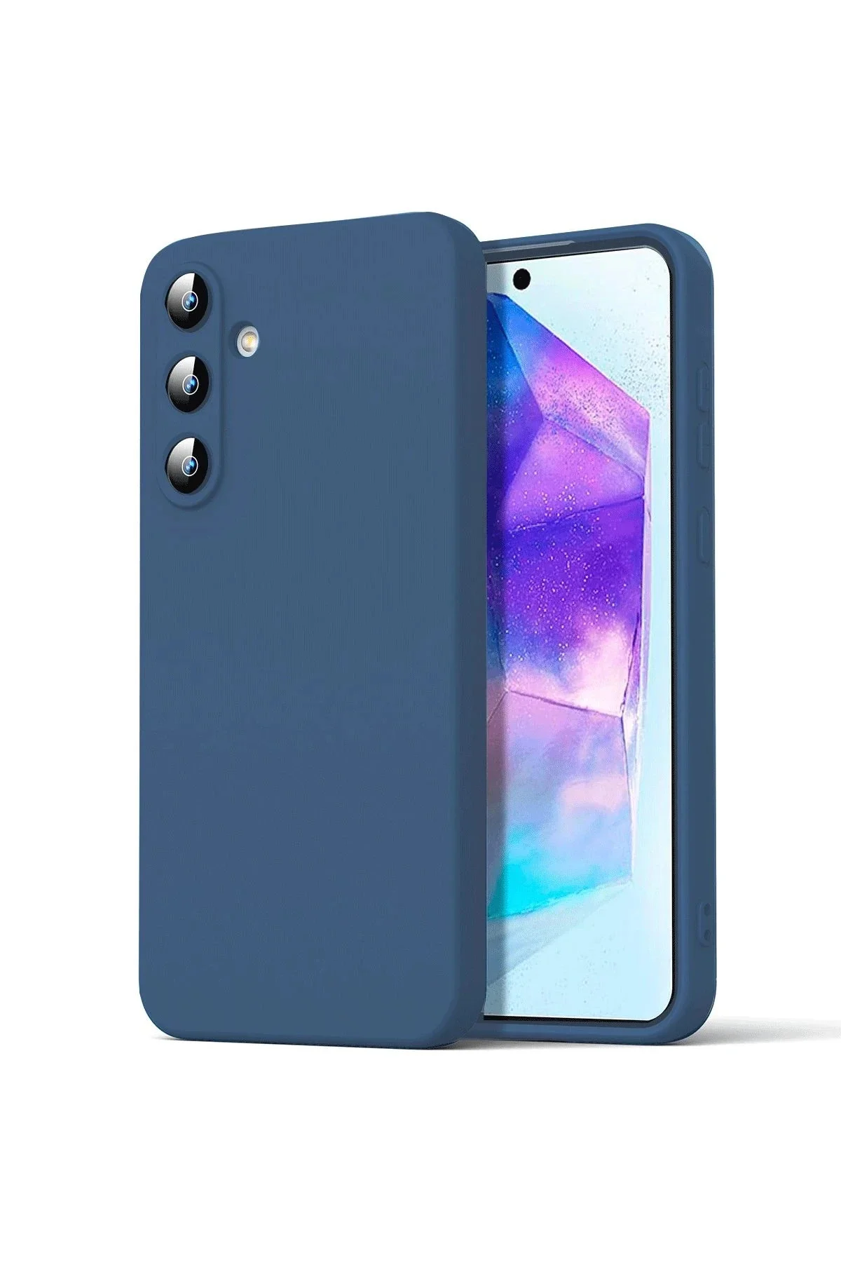 Newface Samsung Galaxy A16 5g Kılıf Nano İçi Kadife Silikon - Lac