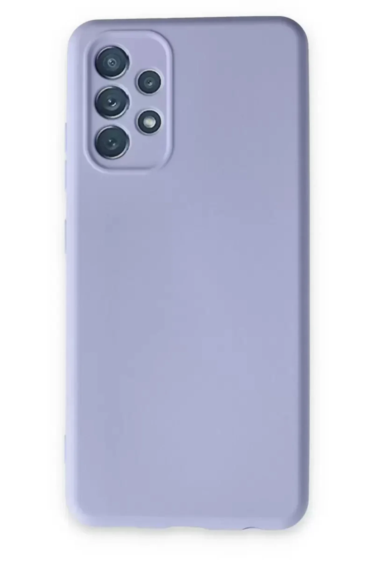 Newface Samsung Galaxy A13 4g Kılıf Nano İçi Kadife Silikon - Lila