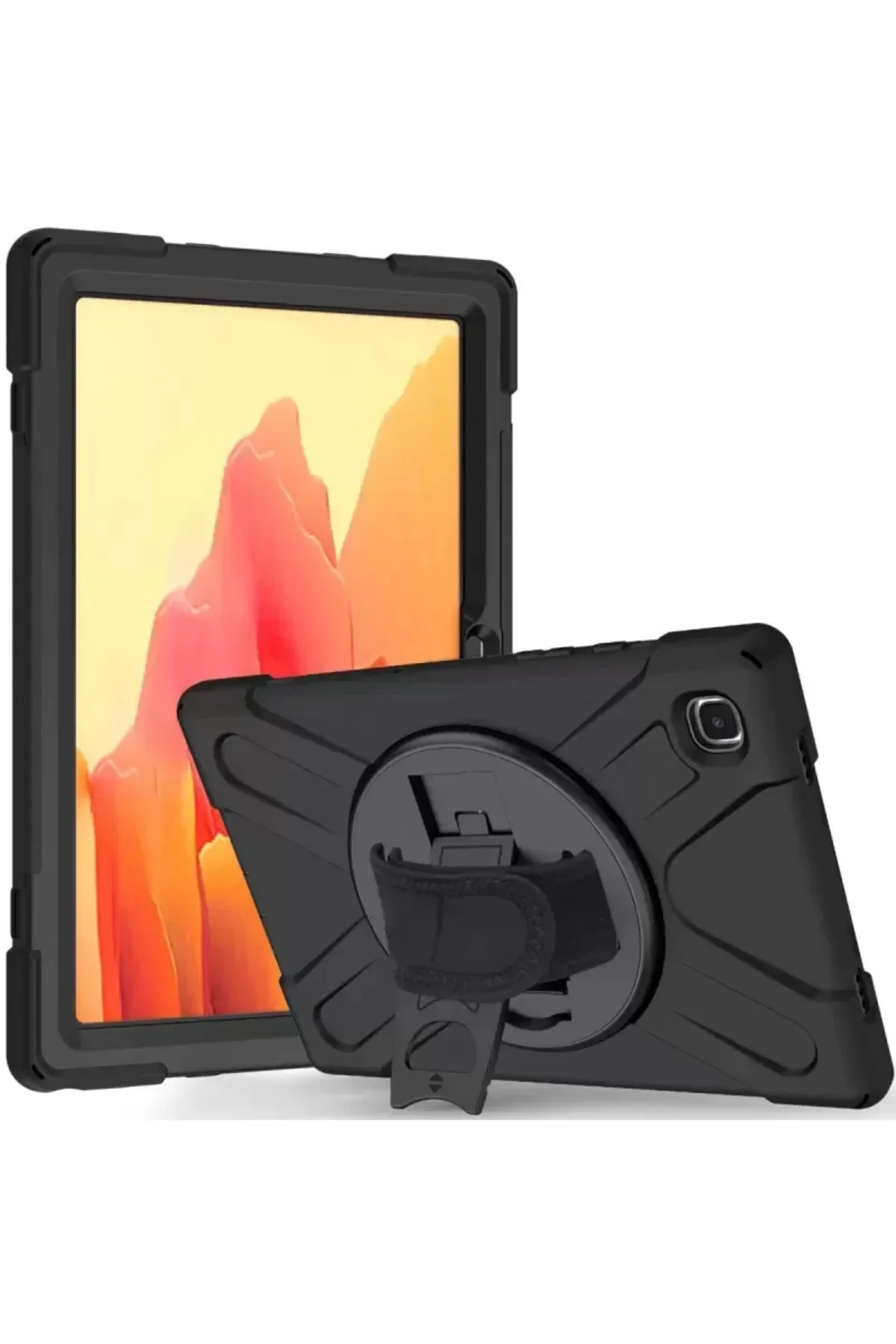 Newface Samsung Galaxy T220 Tab A7 Lite 8.7 Kılıf Amazing Tablet Kapak - Siyah