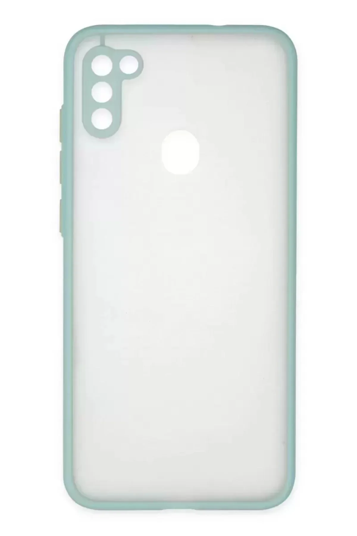 Newface Samsung Galaxy A11 Kılıf Montreal Silikon Kapak - Turkuaz
