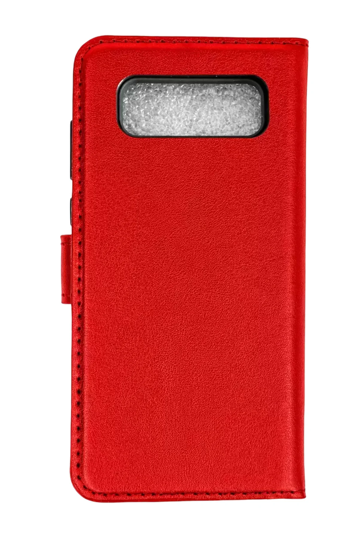 Newface Samsung Galaxy Note 8 Kılıf Trend S Plus Kapaklı Kılıf - Kırmızı