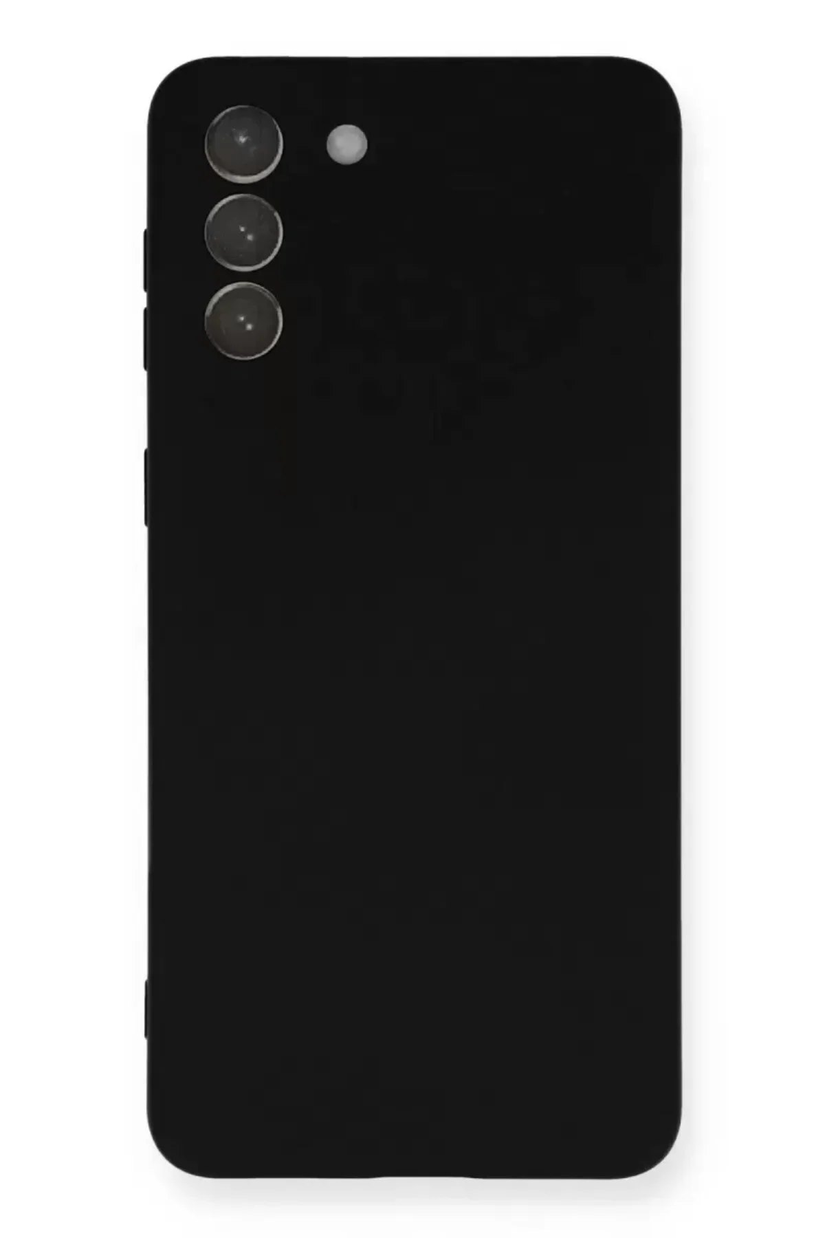 Newface Samsung Galaxy S21 Plus Kılıf Nano İçi Kadife Silikon - Siyah