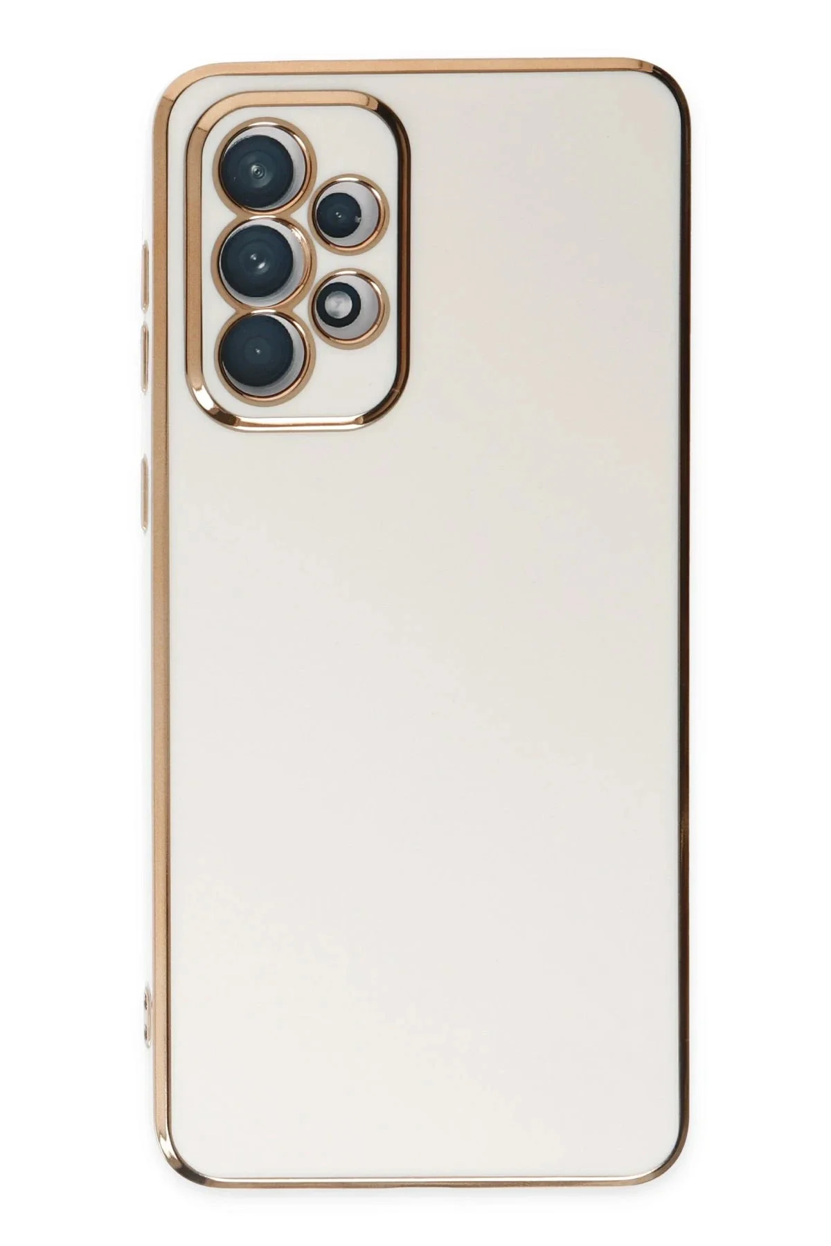 Newface Samsung Galaxy A73 5g Kılıf Volet Silikon - Beyaz