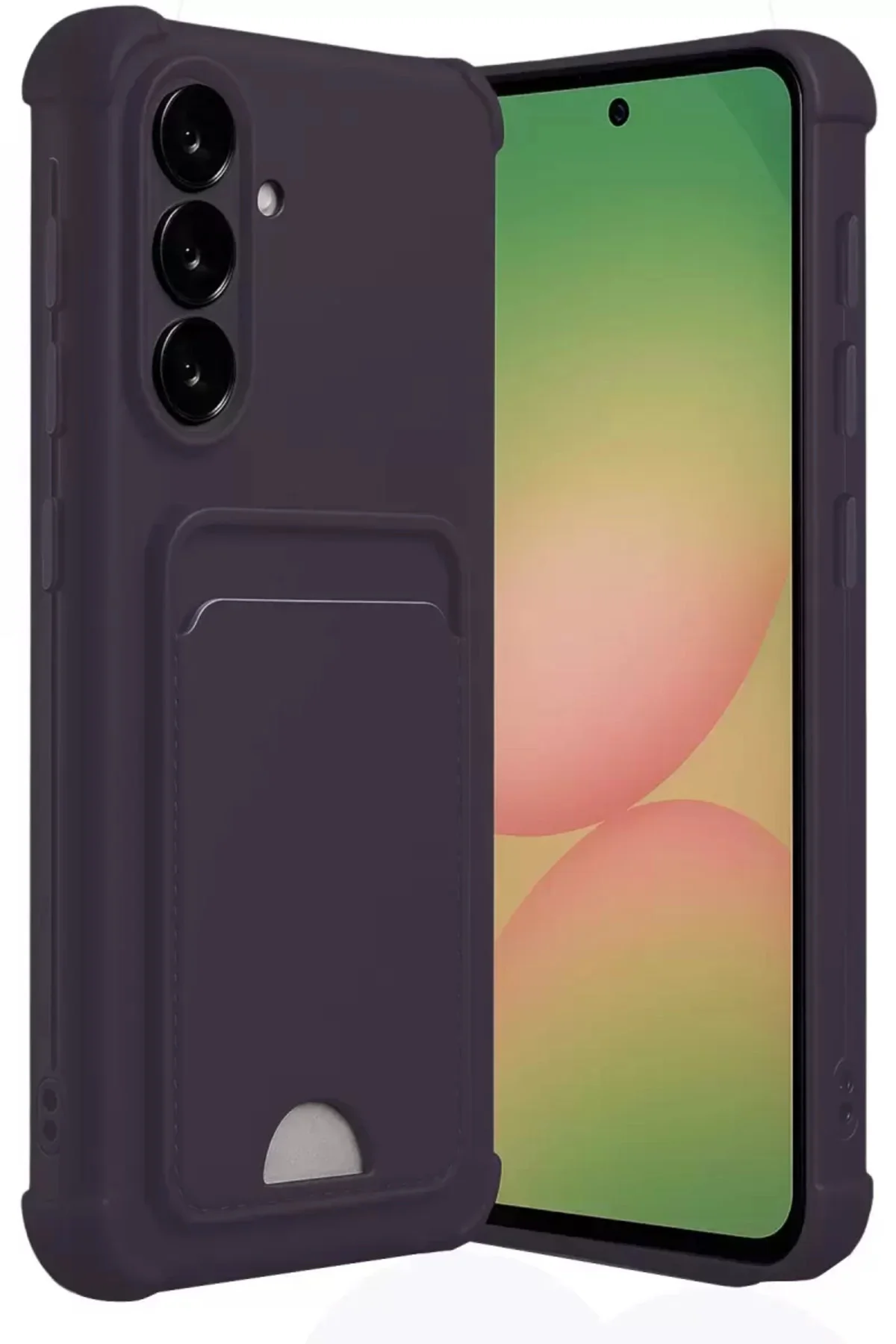 Newface Samsung Galaxy A36 Kılıf Kelvin Kartvizitli Silikon - Der