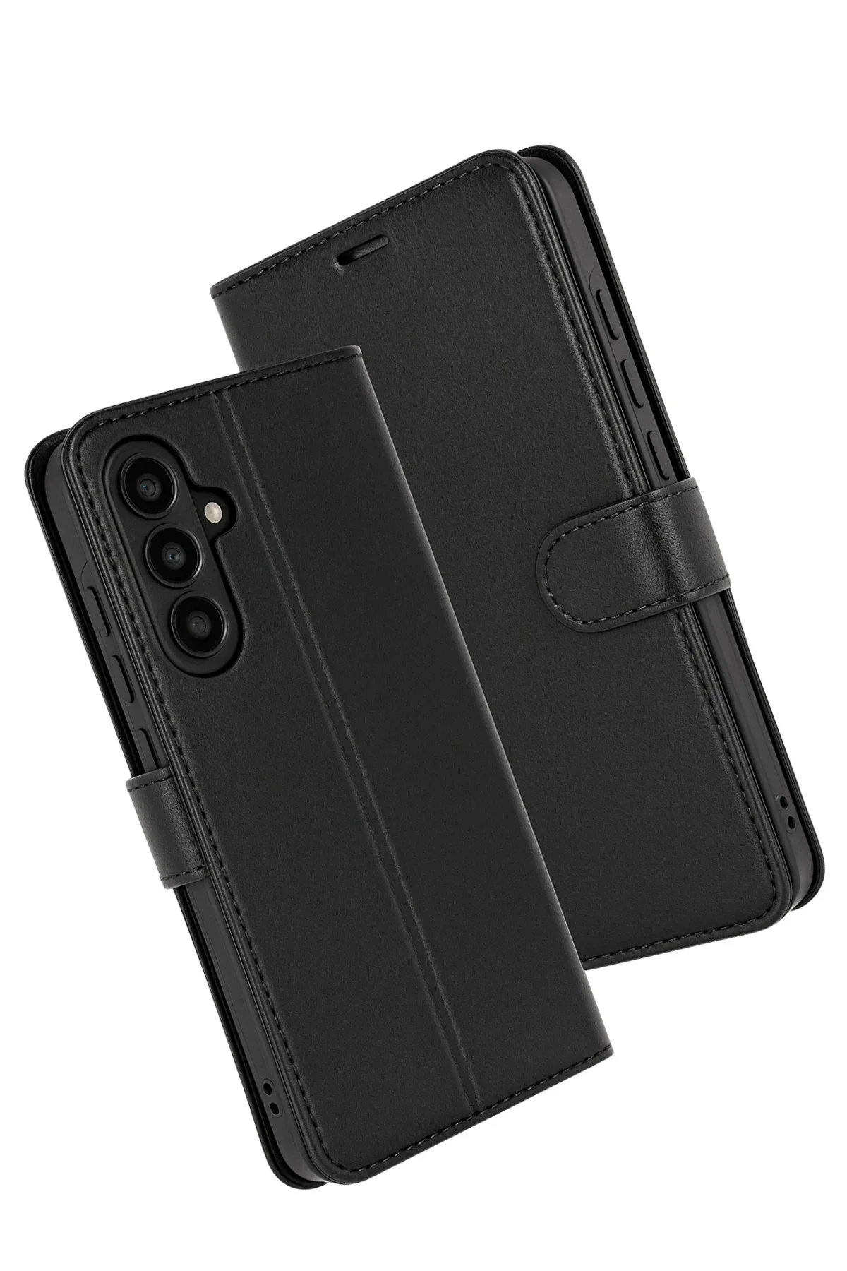 Newface Samsung Galaxy A17 5g Trend S Plus Kapaklı Kılıf - Siyah