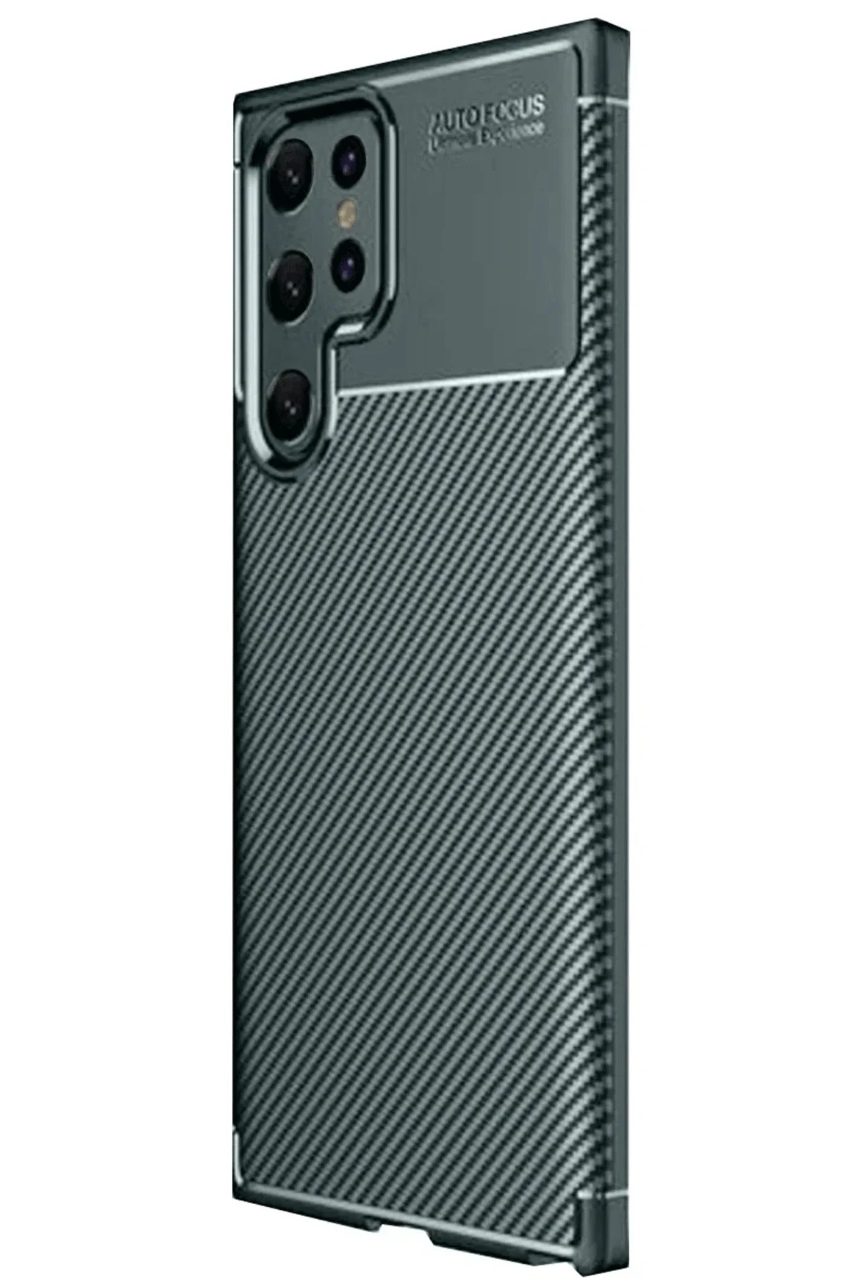 Newface Samsung Galaxy S25 Ultra Kılıf Auto Focus Karbon Kapak - 