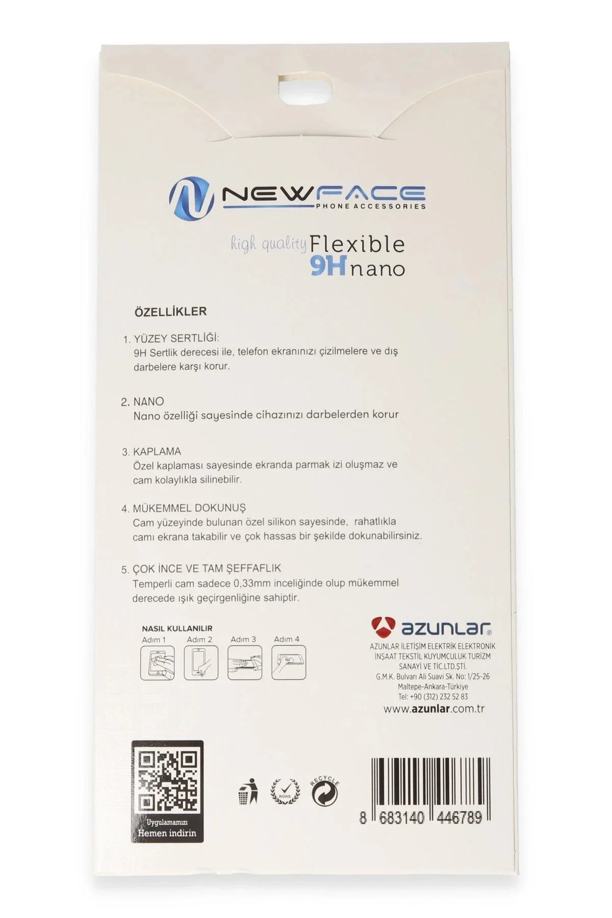Newface Samsung Galaxy A05s 6d Antistatik Mat Seramik Hayalet Nan