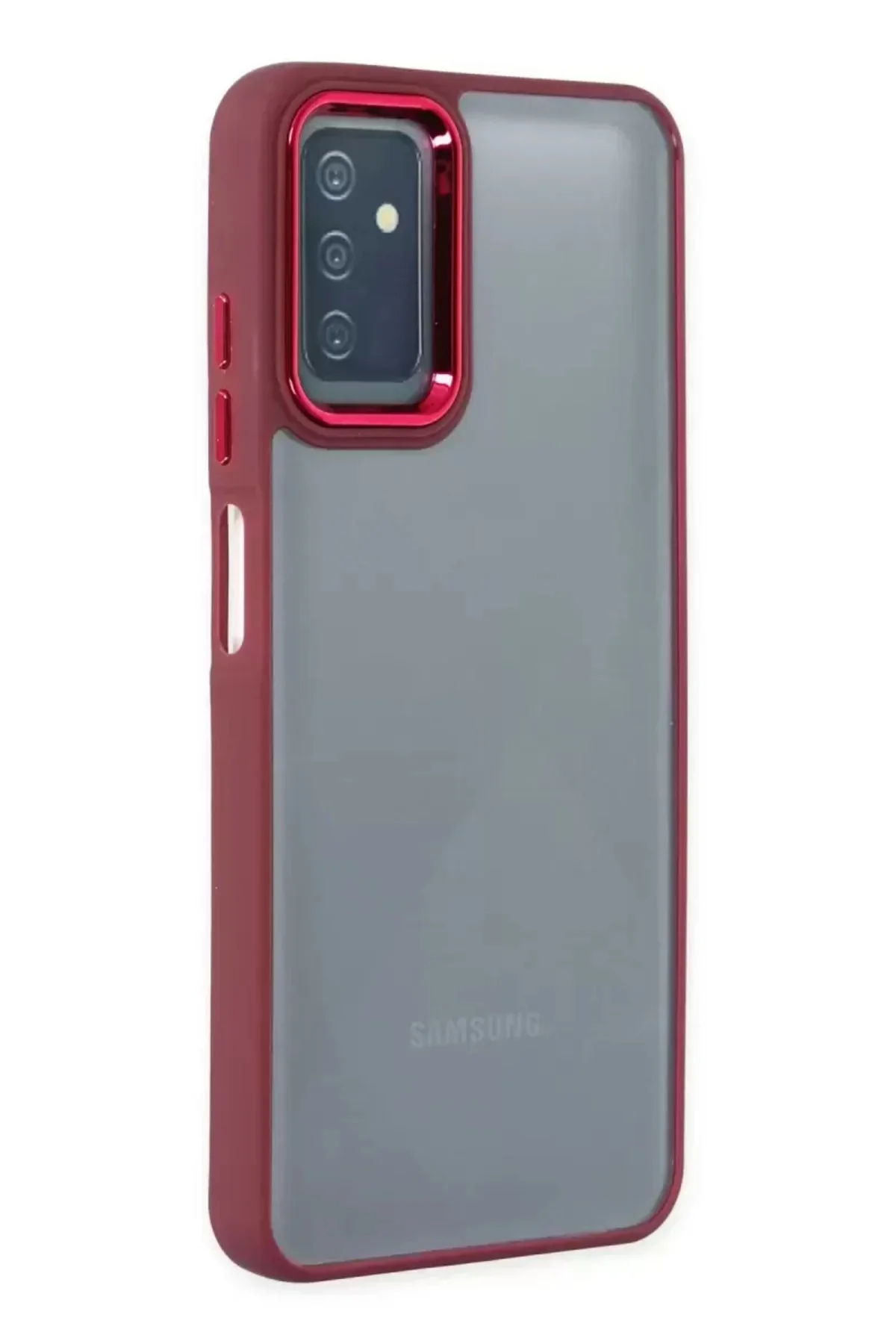 Newface Samsung Galaxy M13 Kılıf Dora Kapak - Kırmızı