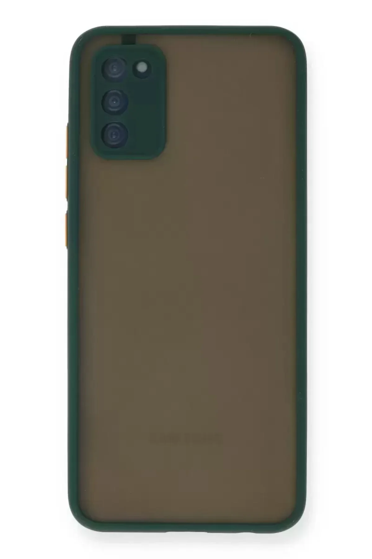 Newface Samsung Galaxy A02s Kılıf Montreal Silikon Kapak - Yeşil