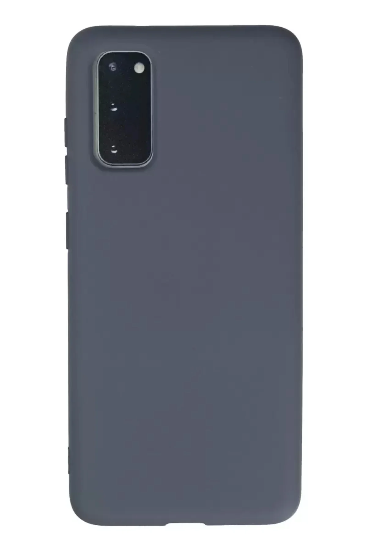 Newface Samsung Galaxy S20 Kılıf Nano İçi Kadife Silikon - Gri