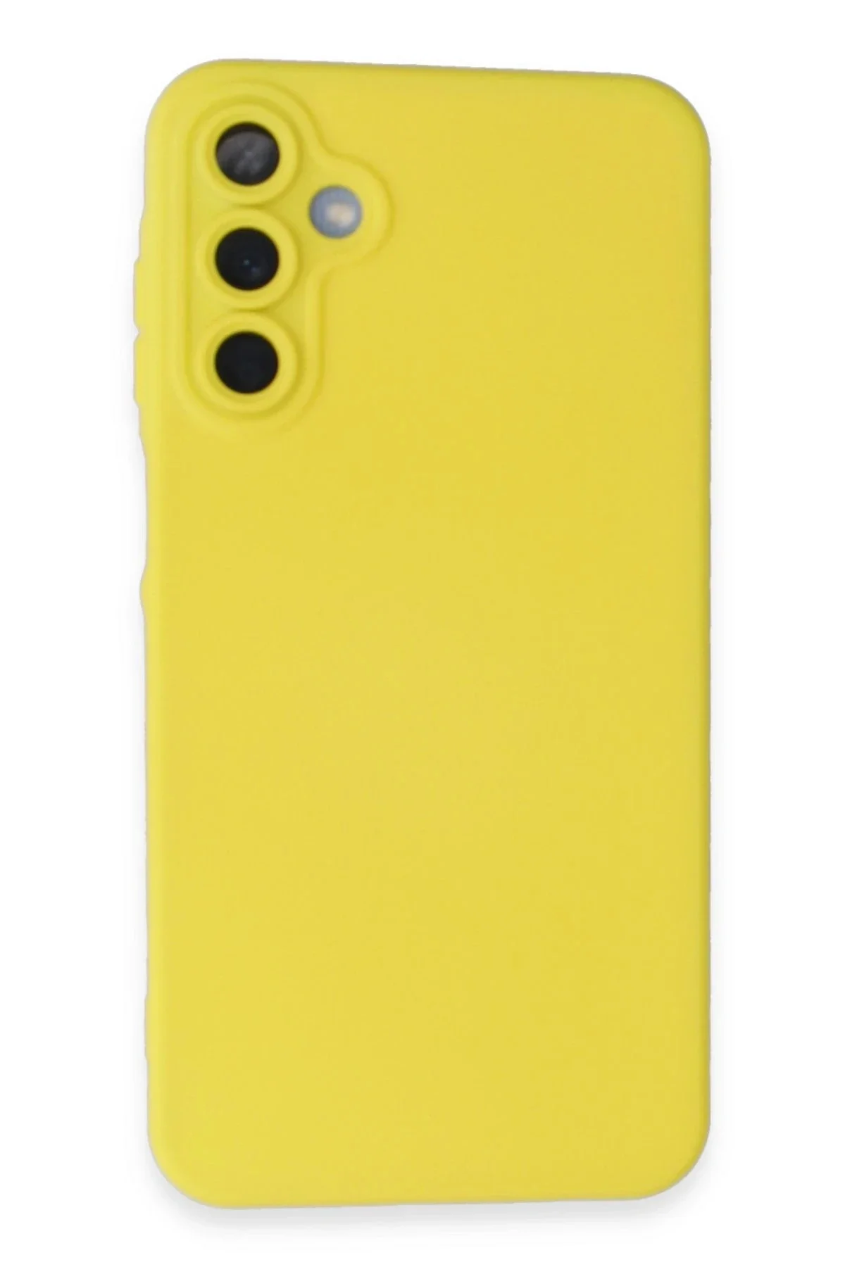 Newface Samsung Galaxy A25 5g Kılıf Nano İçi Kadife Silikon - Sar