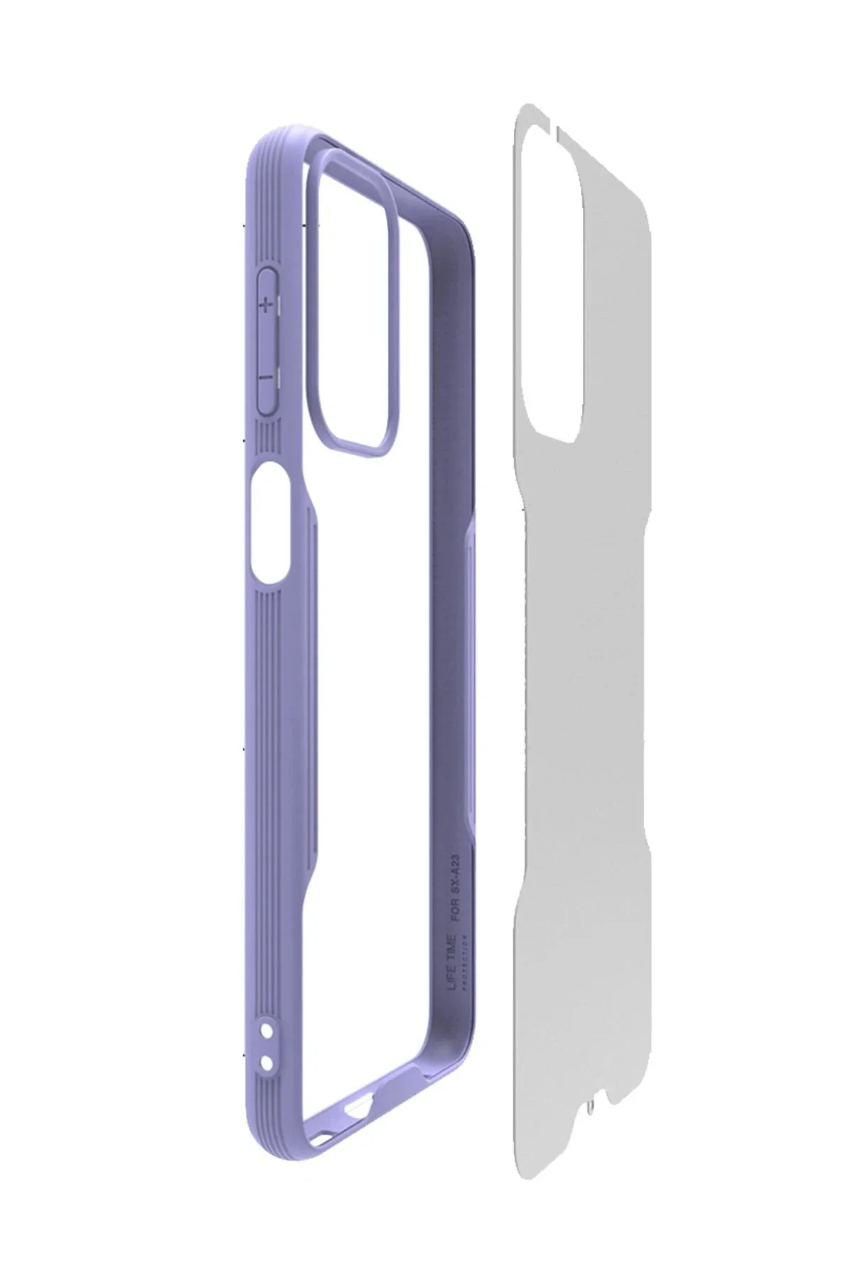 Newface Samsung Galaxy A23 4g Kılıf Platin Silikon - Yeşil