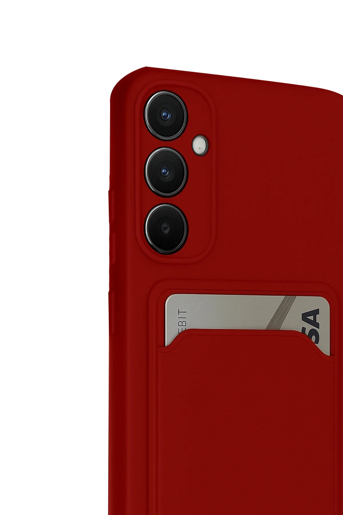 Newface Samsung Galaxy S24 Fe Kılıf Kelvin Kartvizitli Silikon - 