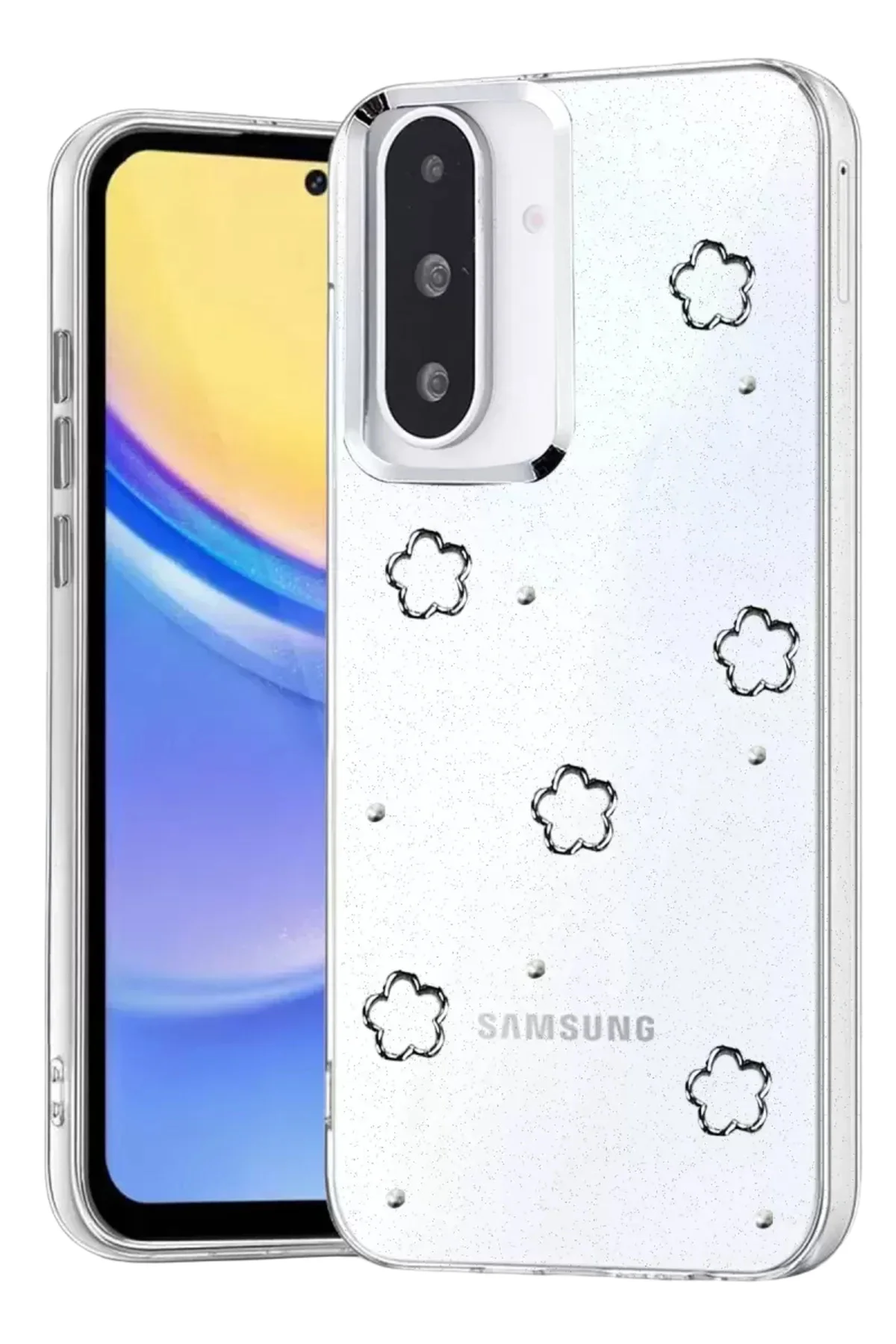 Newface Samsung Galaxy A36 Fiyonk Desenli Kapak - Desen 2