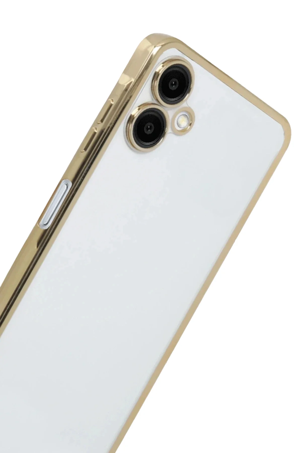 Newface Samsung Galaxy A07 4g Razer Lensli Silikon - Gold