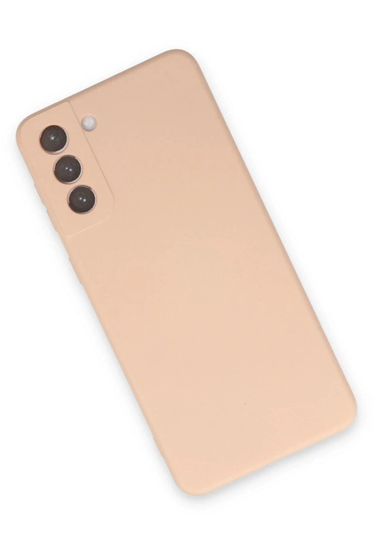 Newface Samsung Galaxy S21 Plus Kılıf Nano İçi Kadife Silikon - P