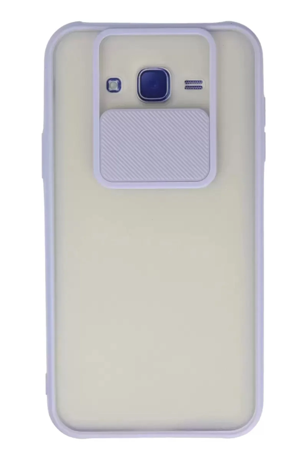 Newface Samsung Galaxy J7 Kılıf Palm Buzlu Kamera Sürgülü Silikon