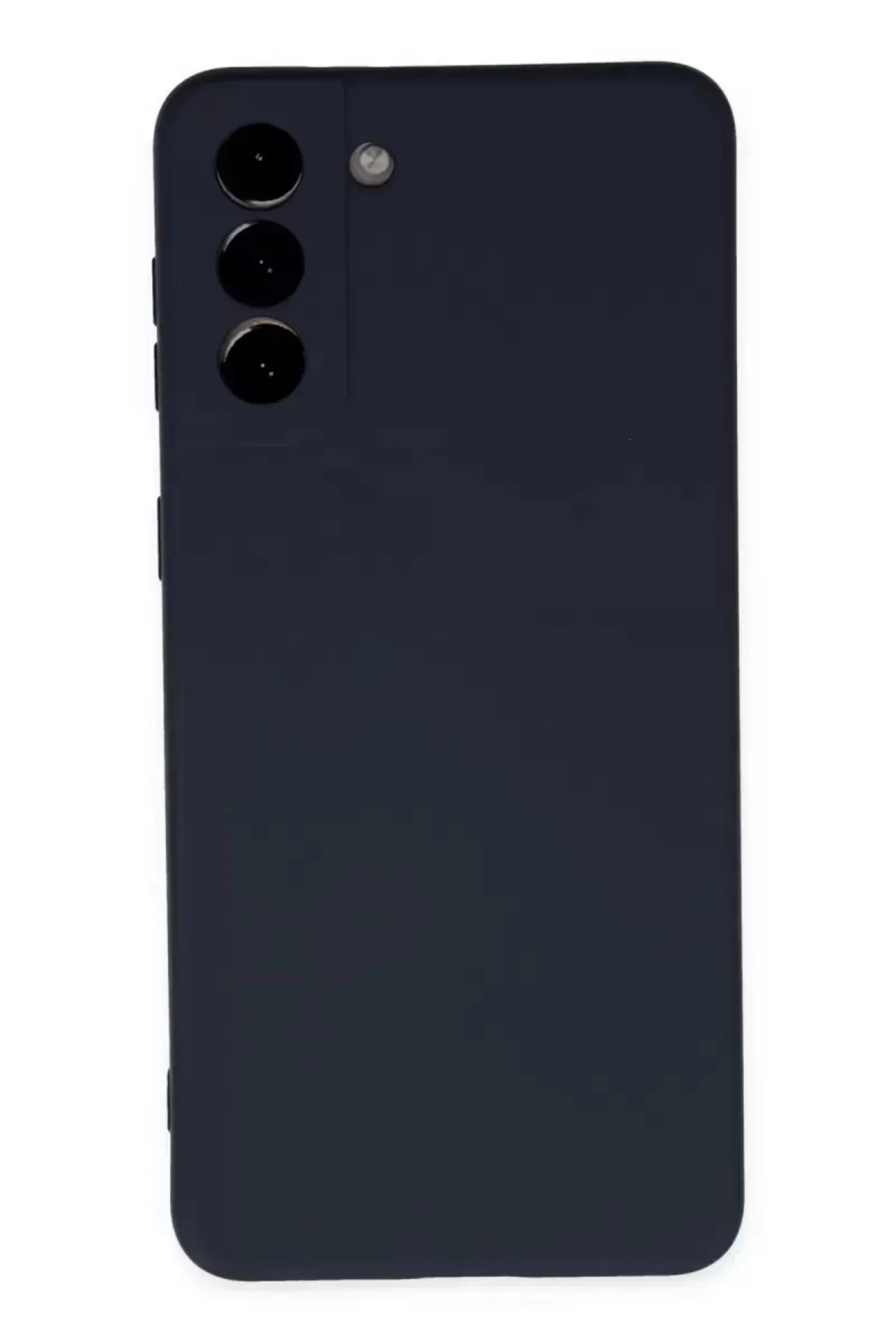Newface Samsung Galaxy S21 Plus Kılıf Nano İçi Kadife Silikon - Lacivert