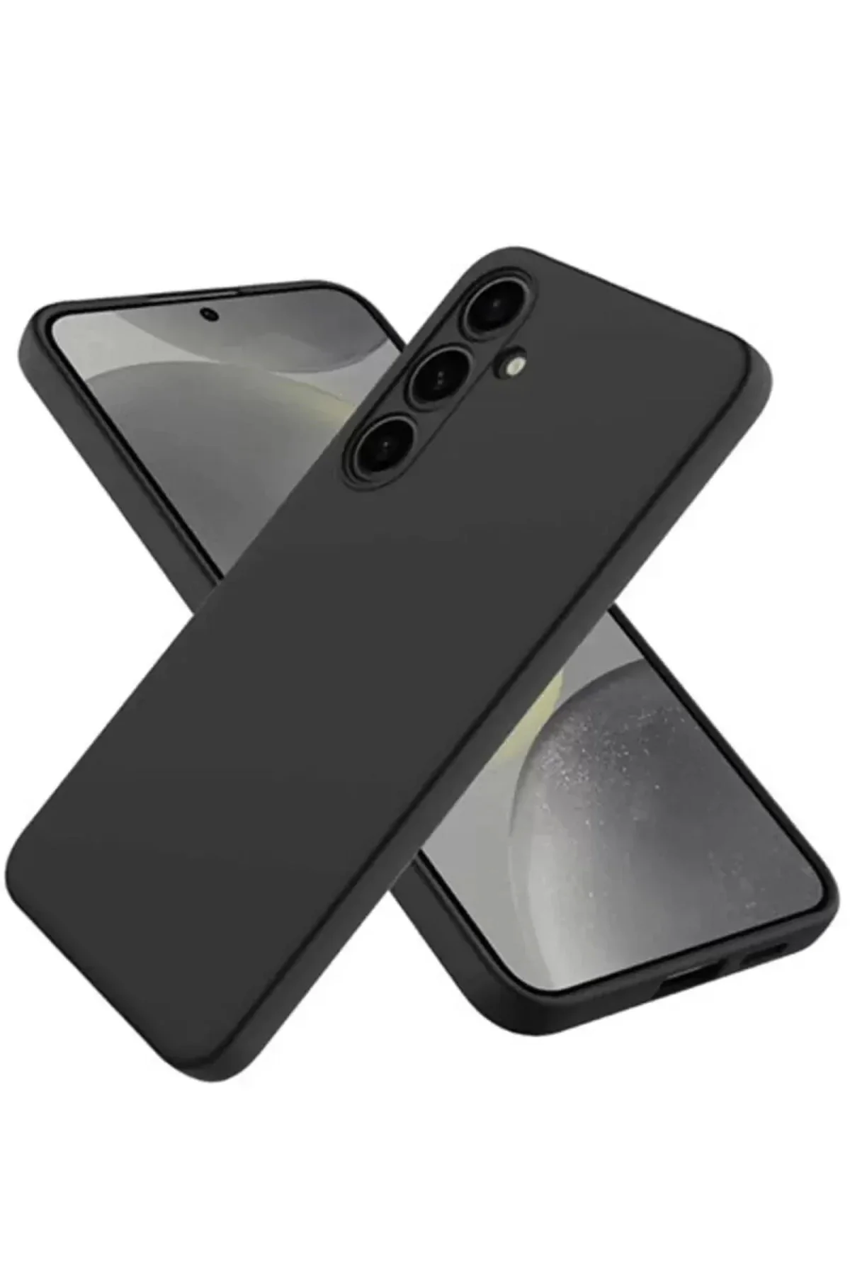 Newface Samsung Galaxy A36 Kılıf First Silikon - Siyah
