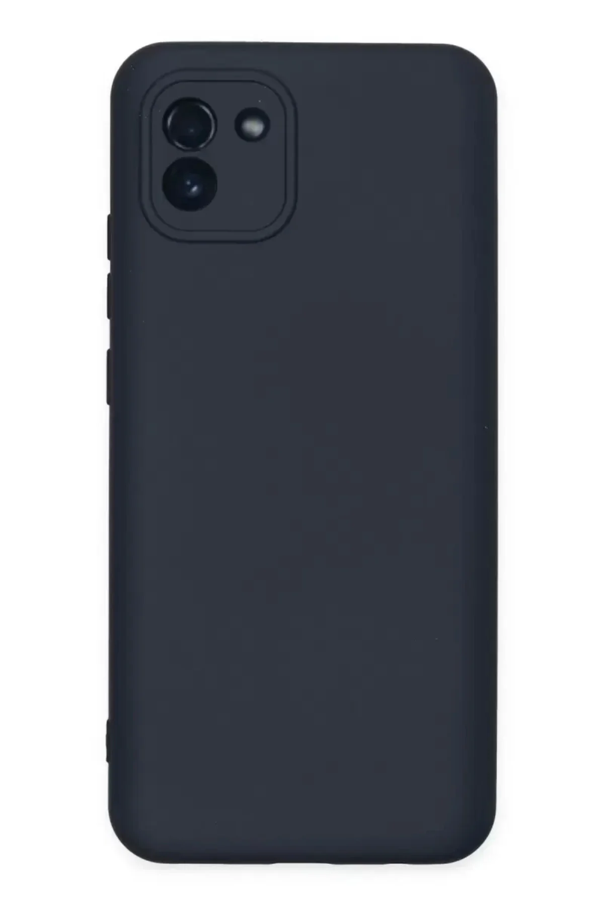 Newface Samsung Galaxy A03 Kılıf Nano İçi Kadife Silikon - Lacivert