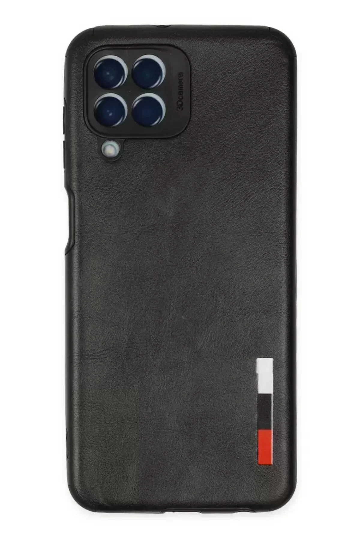 Newface Samsung Galaxy M33 Kılıf Loop Deri Silikon - Siyah