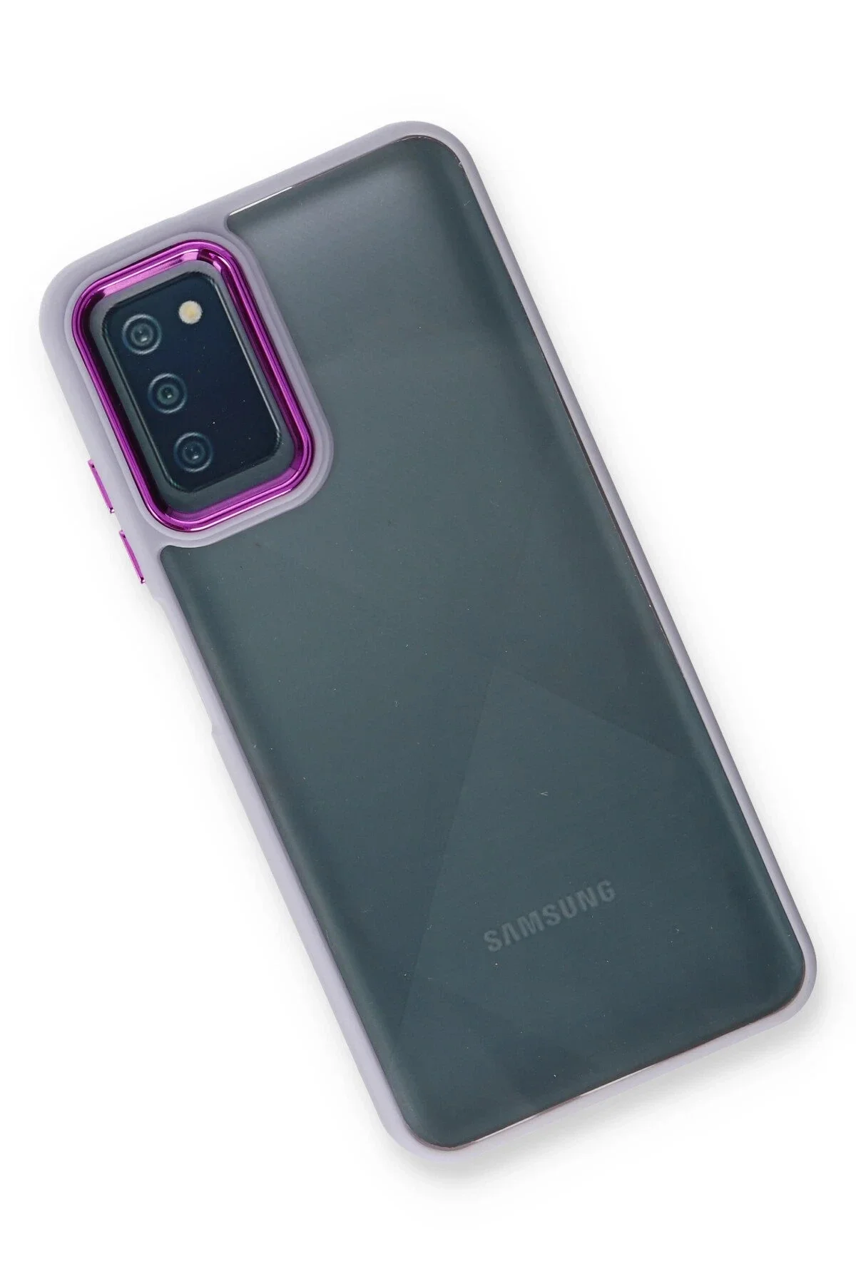 Newface Samsung Galaxy A03s Kılıf Dora Kapak - Lila