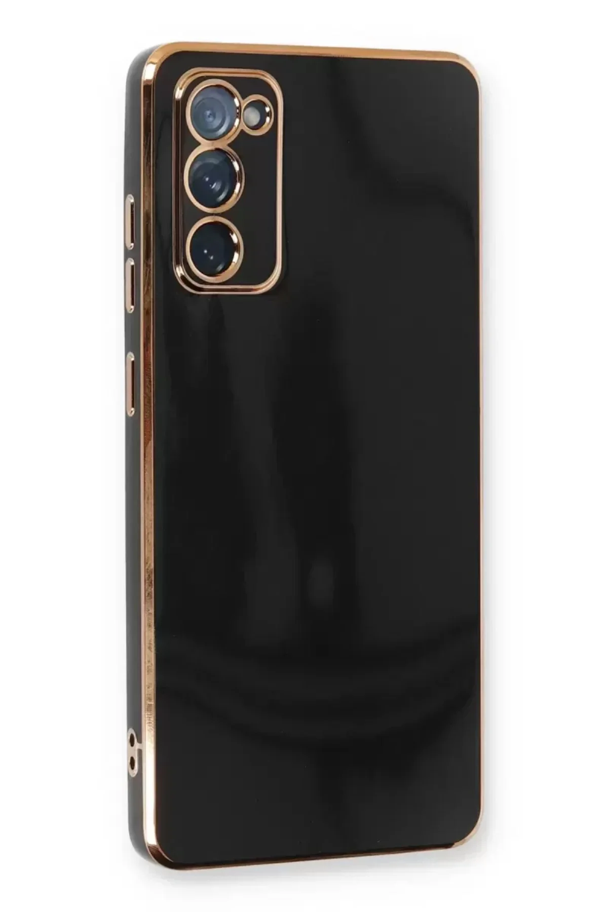 Newface Samsung Galaxy S20 Fe Kılıf Volet Silikon - Siyah