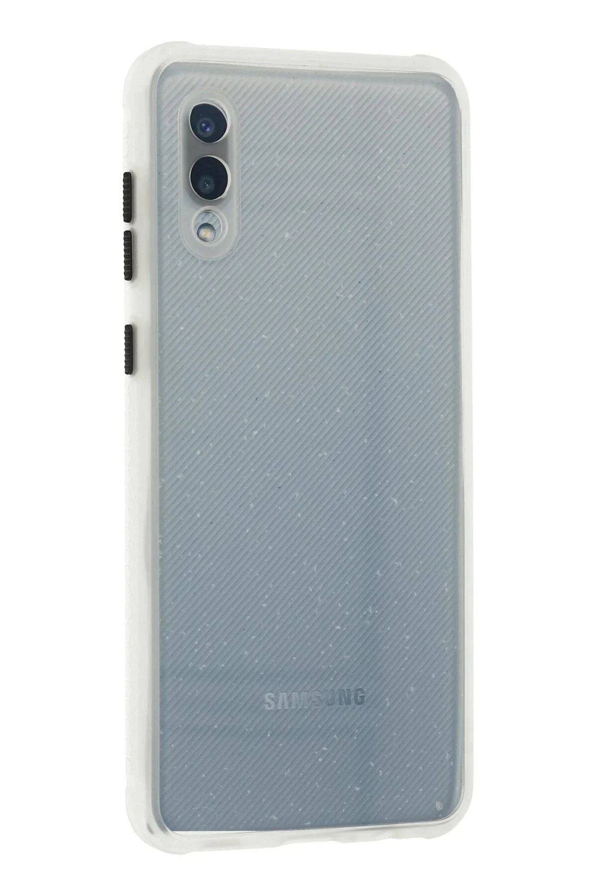 Newface Samsung Galaxy A02 Kılıf Miami Şeffaf Silikon - Şeffaf