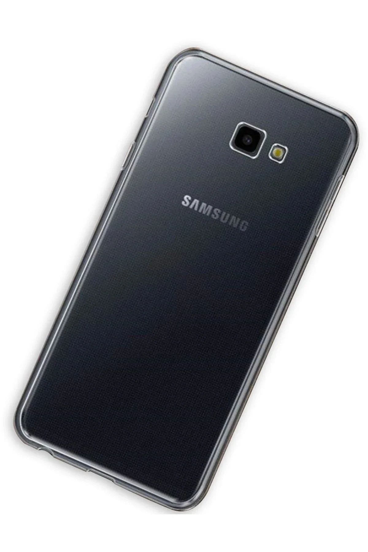 Newface Samsung Galaxy J4 Plus Kılıf Lüx Şeffaf Silikon
