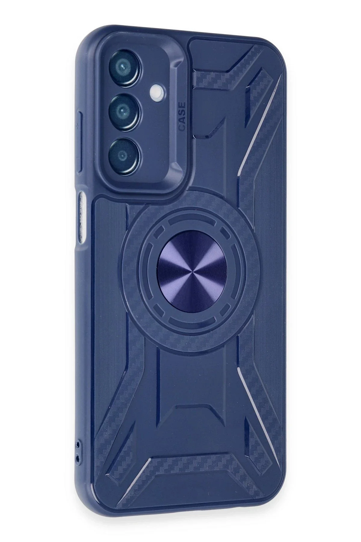 Newface Samsung Galaxy M15 Kılıf Lincoln Silikon - Lacivert