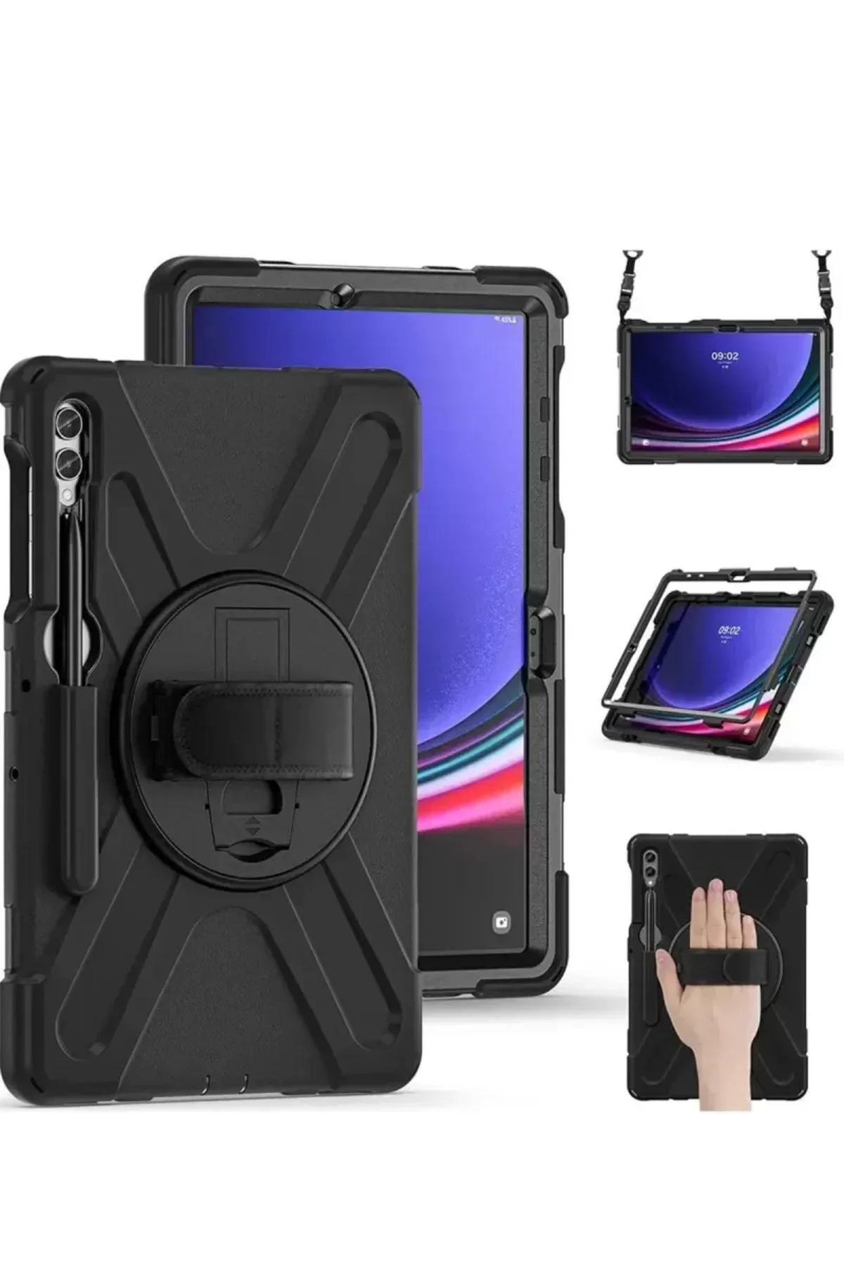 Newface Samsung Galaxy X610 Tab S9 Fe Plus 12.4 Kılıf Amazing Tab