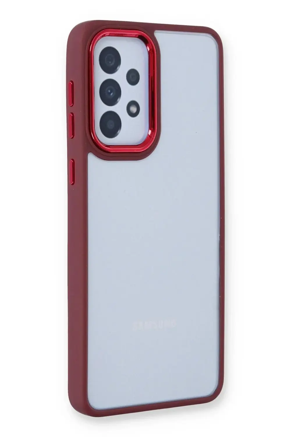 Newface Samsung Galaxy A73 5G Kılıf Dora Kapak - Kırmızı