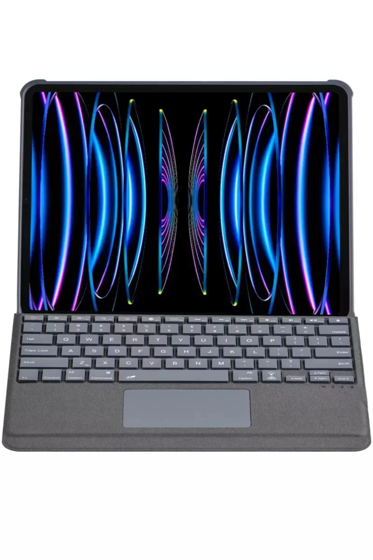 Newface T5509d İpad Pro 12.9 (2022) Kılıf Palermo Ledli Klavyeli 
