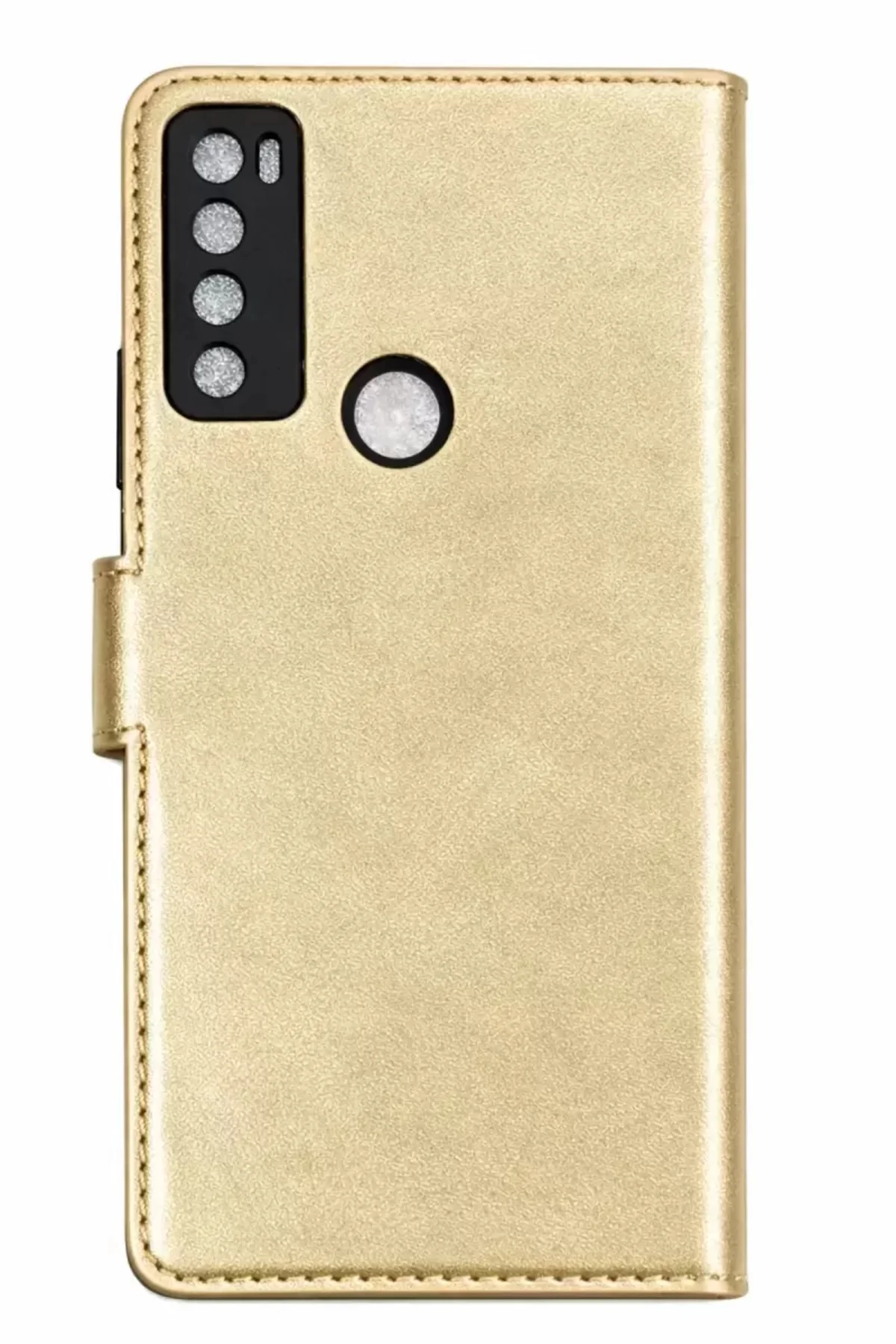 Newface Tcl 20 Se Trend S Plus Kapaklı Kılıf - Gold