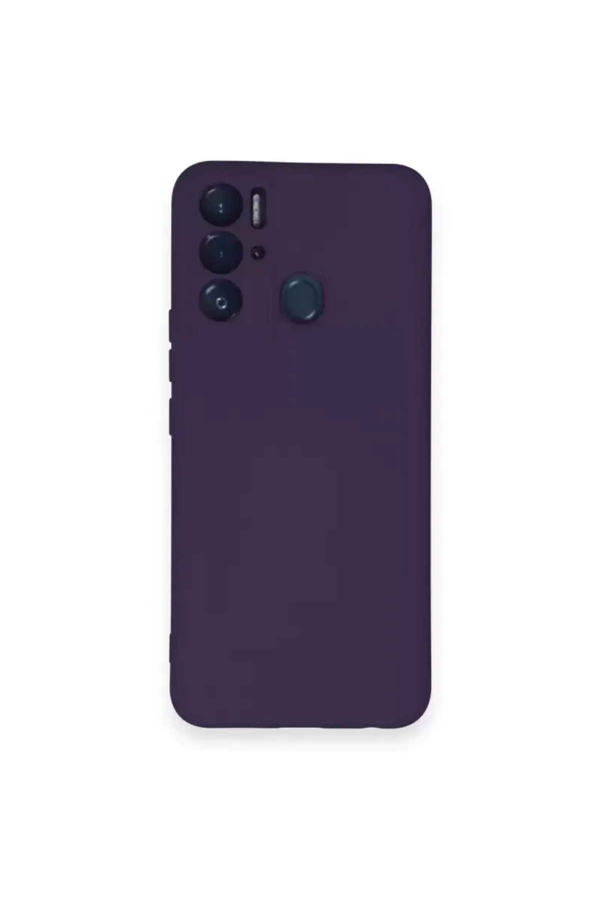 Newface Tecno Pova Neo Kılıf Nano İçi Kadife Silikon - Mor