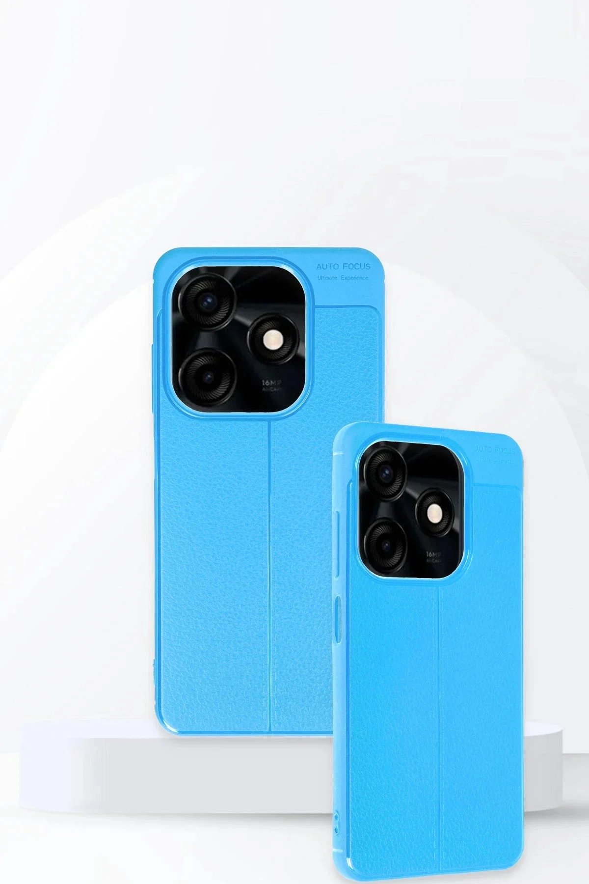 Newface Tecno Spark Go 2024 Kılıf Auto Focus Kapak - Kırmızı