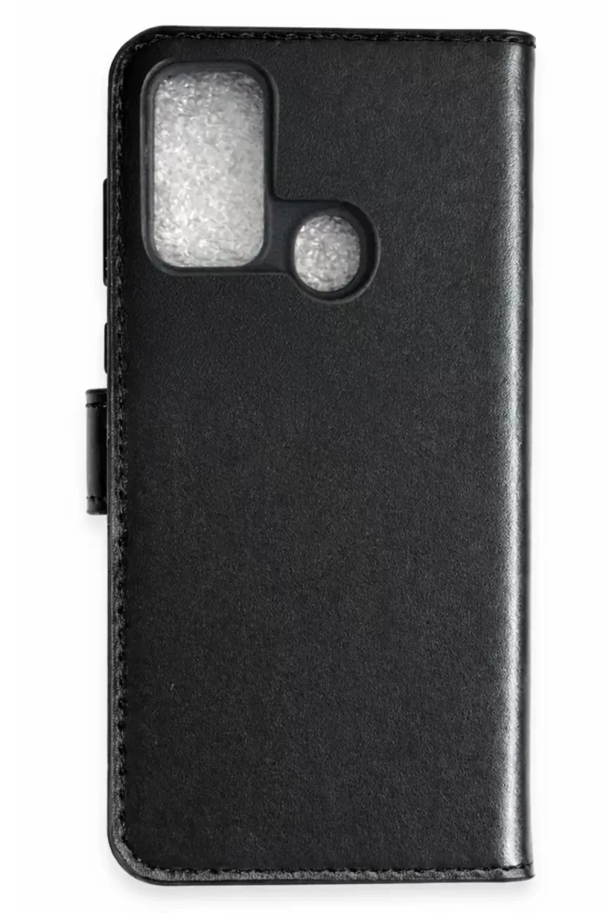 Newface Tecno Spark 7 Trend S Plus Kapaklı Kılıf - Siyah