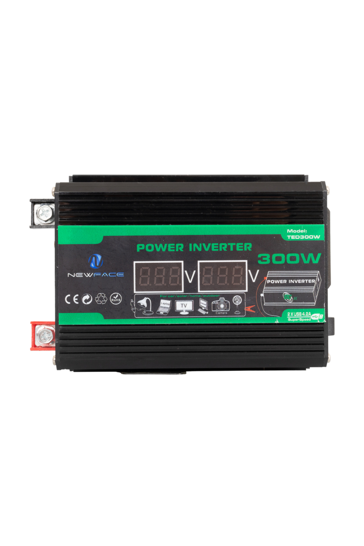 NEWFACE TED300W DİJİTAL EKRAN 12 VOLT 300 WATT MODIFIED SINUS POW