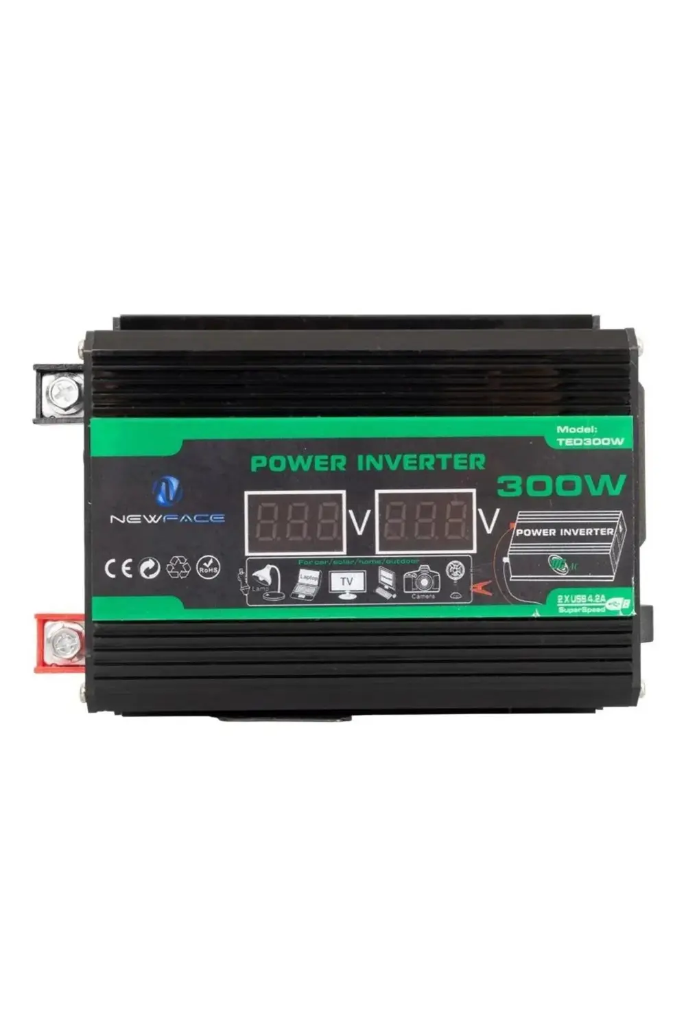 Newface TED300W Dijital Ekran 12Volt 300Watt Modified Sinus Power