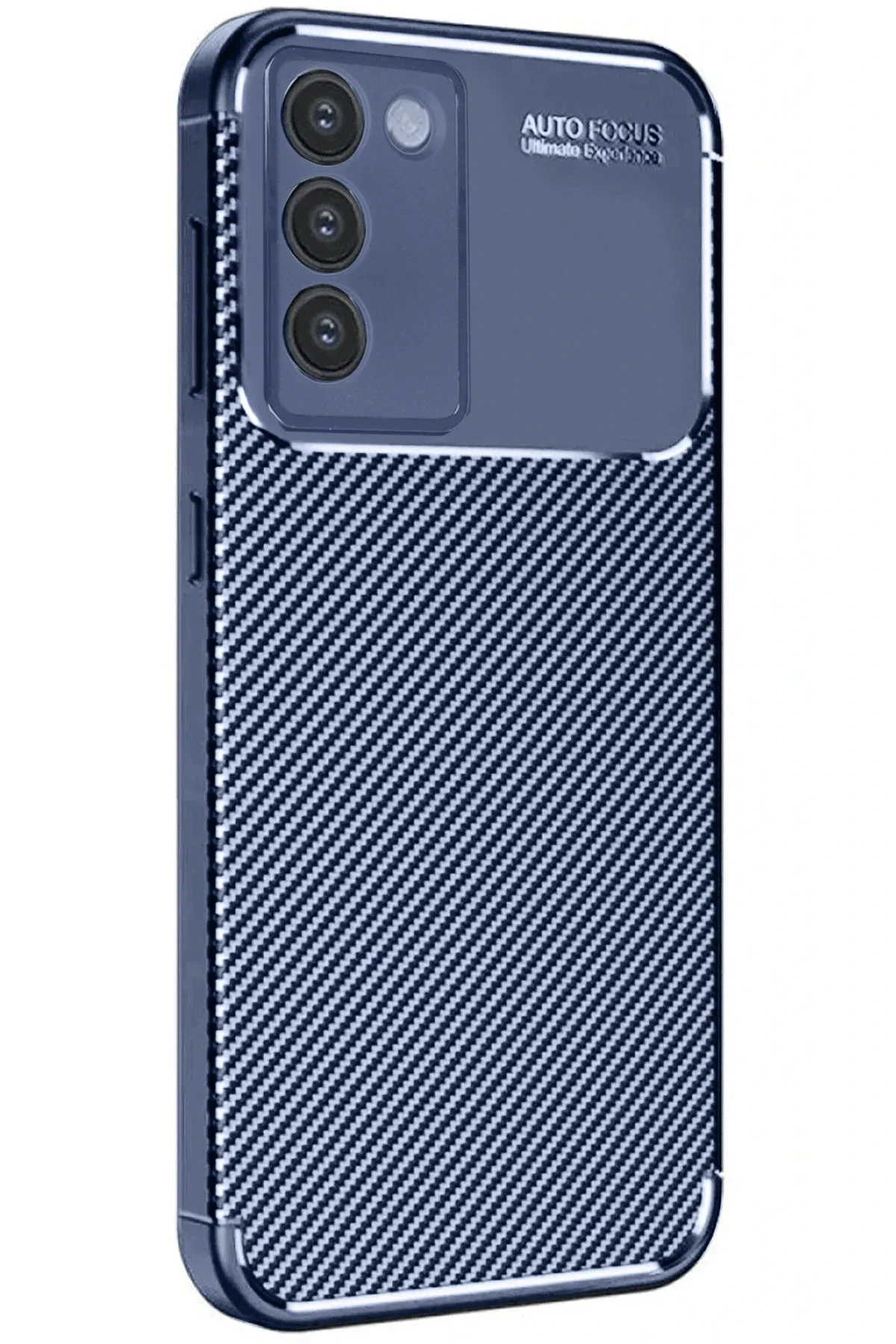 Newface Vivo V30 Lite 4g Kılıf Auto Focus Karbon Kapak - Lacivert