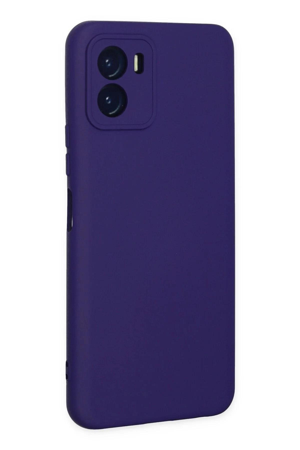 Newface Vivo Y15s Kılıf Nano İçi Kadife Silikon - Mor
