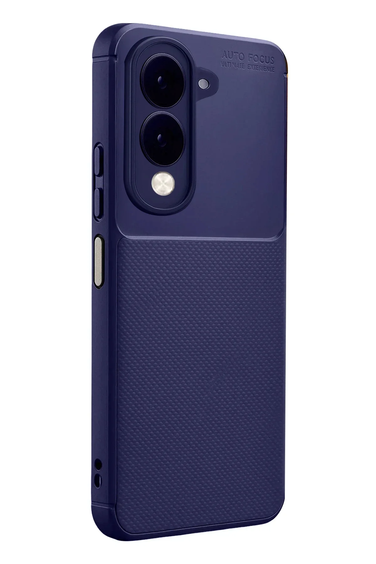 Newface Vivo Y29s Auto Focus Karbon Kapak - Lacivert