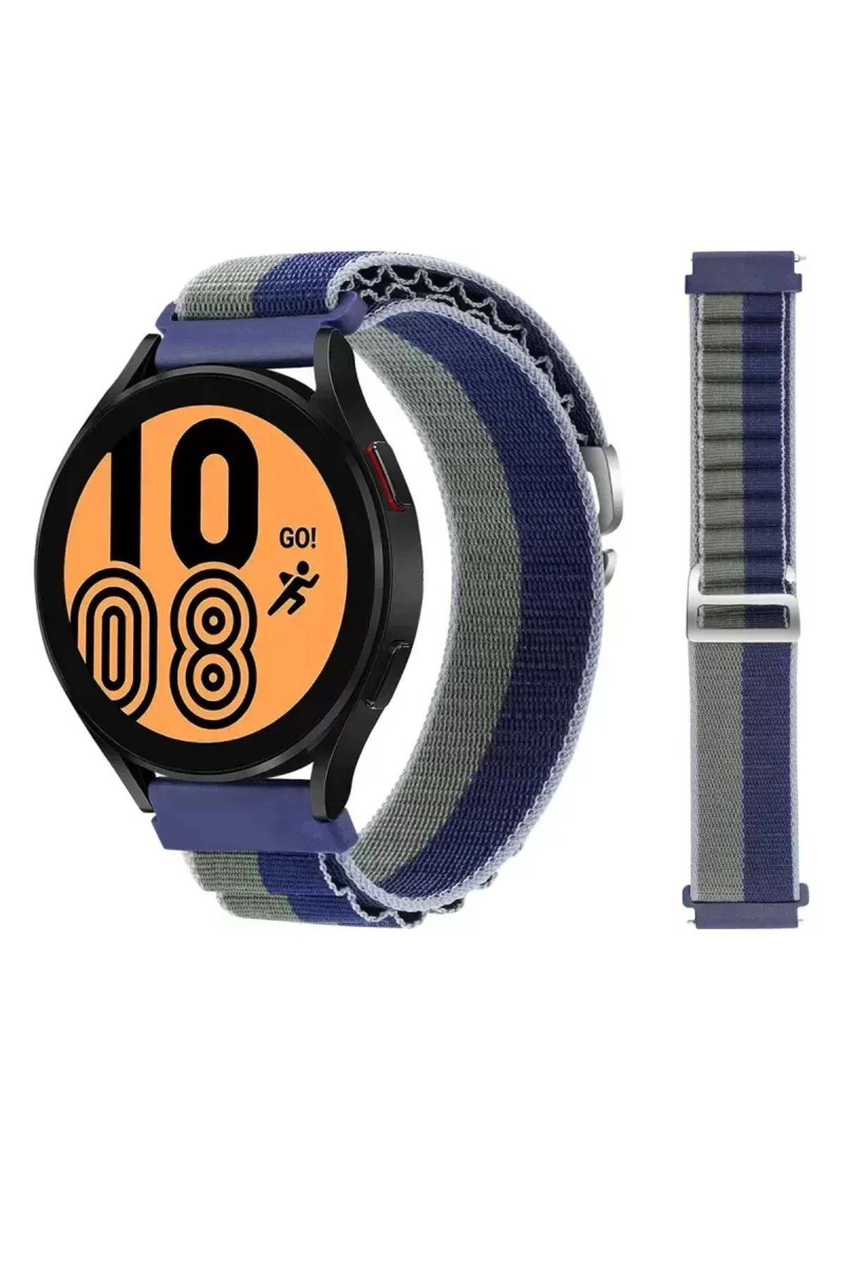 Newface Watch 20mm Kr410 Kumaş Kordon - Lacivert-yeşil