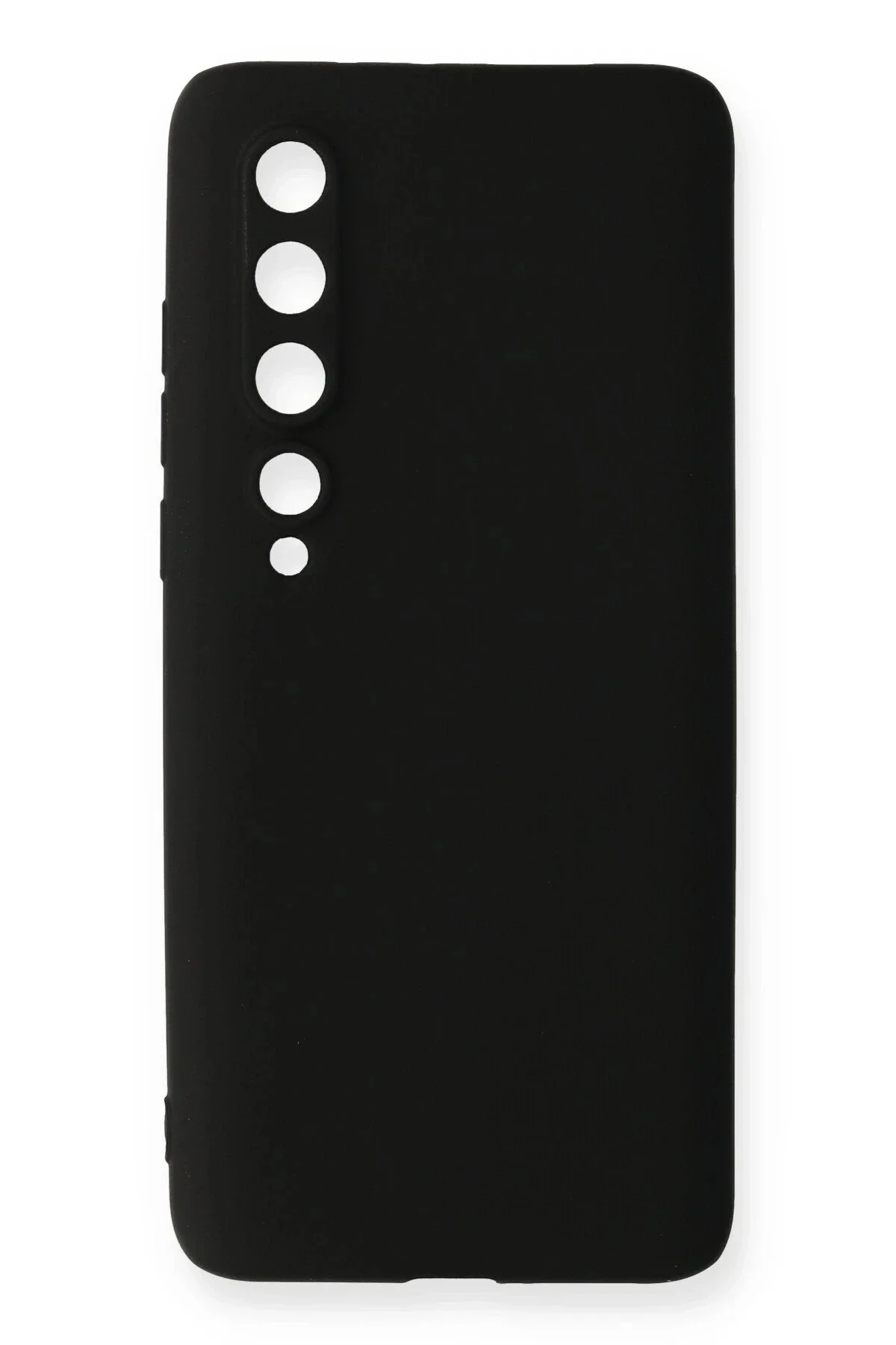 Newface Xiaomi Mi 10 Kılıf First Silikon - Siyah